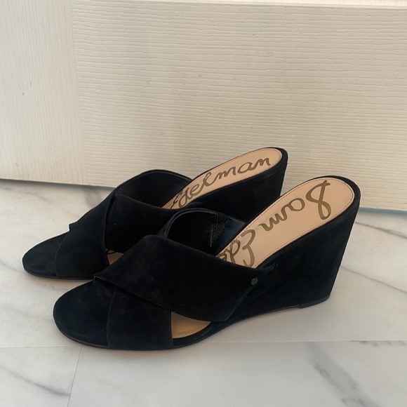 Sam Edelman Wedge Sandals - Picture 2 of 8